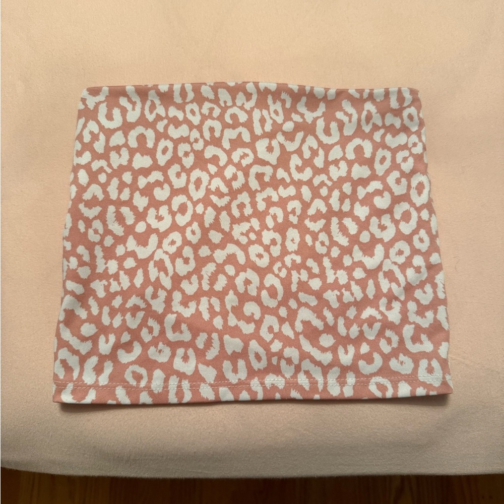 Leopard Print Tube Top